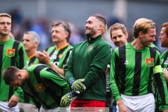 20240818 GAIS Mergim Krasniqi under fotbollsmatchen i Allsvenskan mellan GAIS och Halmstads BK den 18 augusti 2024 på Gamla Ullevi i Göteborg.