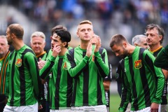 20240818 GAIS Joackim Åberg under fotbollsmatchen i Allsvenskan mellan GAIS och Halmstads BK den 18 augusti 2024 på Gamla Ullevi i Göteborg.