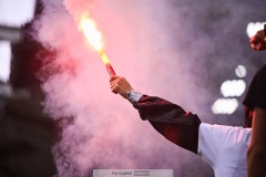 20240818 Publik under fotbollsmatchen i Allsvenskan mellan GAIS och Halmstads BK den 18 augusti 2024 på Gamla Ullevi i Göteborg.