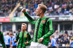 20240818 GAIS Filip Beckman under fotbollsmatchen i Allsvenskan mellan GAIS och Halmstads BK den 18 augusti 2024 på Gamla Ullevi i Göteborg.