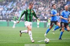 20240818 GAIS Alexander Ahl Holmström under fotbollsmatchen i Allsvenskan mellan GAIS och Halmstads BK den 18 augusti 2024 på Gamla Ullevi i Göteborg.