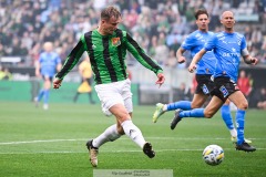 20240818 GAIS Alexander Ahl Holmström under fotbollsmatchen i Allsvenskan mellan GAIS och Halmstads BK den 18 augusti 2024 på Gamla Ullevi i Göteborg.