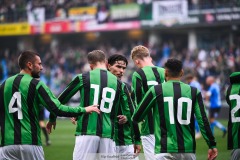 20240818 GAIS Alexander Ahl Holmström under fotbollsmatchen i Allsvenskan mellan GAIS och Halmstads BK den 18 augusti 2024 på Gamla Ullevi i Göteborg.