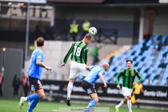 20240818 GAIS Alexander Ahl Holmström under fotbollsmatchen i Allsvenskan mellan GAIS och Halmstads BK den 18 augusti 2024 på Gamla Ullevi i Göteborg.