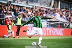 20240818 GAIS Alexander Ahl Holmström under fotbollsmatchen i Allsvenskan mellan GAIS och Halmstads BK den 18 augusti 2024 på Gamla Ullevi i Göteborg.