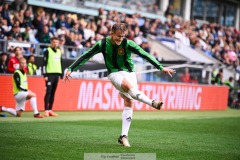 20240818 GAIS Alexander Ahl Holmström under fotbollsmatchen i Allsvenskan mellan GAIS och Halmstads BK den 18 augusti 2024 på Gamla Ullevi i Göteborg.