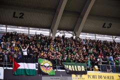 20240818 Publik under fotbollsmatchen i Allsvenskan mellan GAIS och Halmstads BK den 18 augusti 2024 på Gamla Ullevi i Göteborg.