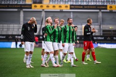 20240818 GAIS under fotbollsmatchen i Allsvenskan mellan GAIS och Halmstads BK den 18 augusti 2024 på Gamla Ullevi i Göteborg.