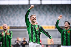 20240818 GAIS Alexander Ahl Holmström under fotbollsmatchen i Allsvenskan mellan GAIS och Halmstads BK den 18 augusti 2024 på Gamla Ullevi i Göteborg.