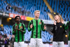 20240818 GAIS Filip Beckman under fotbollsmatchen i Allsvenskan mellan GAIS och Halmstads BK den 18 augusti 2024 på Gamla Ullevi i Göteborg.