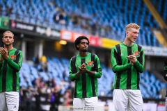 20240818 GAIS Harun Ibrahim under fotbollsmatchen i Allsvenskan mellan GAIS och Halmstads BK den 18 augusti 2024 på Gamla Ullevi i Göteborg.