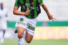 20250726 GAIS Gustav Lundgren under fotbollsmatchen mellan GAIS och Halmstads BK i Allsvenskan den 16 juli 2025 på Gamla Ullevi i Göteborg.