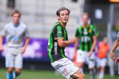 20250726 GAIS Axel Henriksson under fotbollsmatchen mellan GAIS och Halmstads BK i Allsvenskan den 16 juli 2025 på Gamla Ullevi i Göteborg.