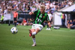 20250726 GAIS Rasmus Niklasson Petrovic under fotbollsmatchen mellan GAIS och Halmstads BK i Allsvenskan den 16 juli 2025 på Gamla Ullevi i Göteborg.