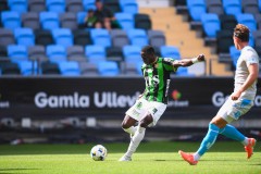20250726 GAIS Ibrahim Diabate under fotbollsmatchen mellan GAIS och Halmstads BK i Allsvenskan den 16 juli 2025 på Gamla Ullevi i Göteborg.