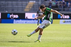 20250726 GAIS Matteo de Brienne under fotbollsmatchen mellan GAIS och Halmstads BK i Allsvenskan den 16 juli 2025 på Gamla Ullevi i Göteborg.