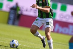 20250726 GAIS Axel Henriksson under fotbollsmatchen mellan GAIS och Halmstads BK i Allsvenskan den 16 juli 2025 på Gamla Ullevi i Göteborg.