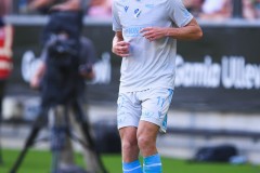 20250726 Halmstads BKs Villiam Granath under fotbollsmatchen mellan GAIS och Halmstads BK i Allsvenskan den 16 juli 2025 på Gamla Ullevi i Göteborg.