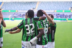 20250726 GAIS Ibrahim Diabate under fotbollsmatchen mellan GAIS och Halmstads BK i Allsvenskan den 16 juli 2025 på Gamla Ullevi i Göteborg.