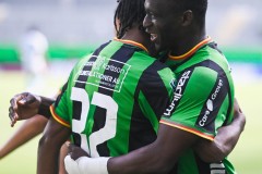 20250726 GAIS Ibrahim Diabate under fotbollsmatchen mellan GAIS och Halmstads BK i Allsvenskan den 16 juli 2025 på Gamla Ullevi i Göteborg.