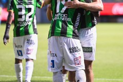 20250726 GAIS Ibrahim Diabate och August Wängberg under fotbollsmatchen mellan GAIS och Halmstads BK i Allsvenskan den 16 juli 2025 på Gamla Ullevi i Göteborg.