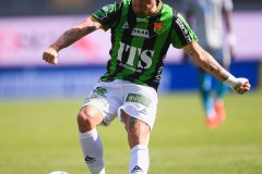 20250726 GAIS Jonas Lindberg under fotbollsmatchen mellan GAIS och Halmstads BK i Allsvenskan den 16 juli 2025 på Gamla Ullevi i Göteborg.