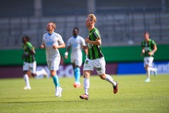 20250726 GAIS Filip Gustafsson under fotbollsmatchen mellan GAIS och Halmstads BK i Allsvenskan den 16 juli 2025 på Gamla Ullevi i Göteborg.