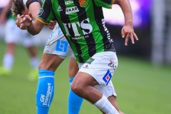 20250726 GAIS Edvin Becirovic under fotbollsmatchen mellan GAIS och Halmstads BK i Allsvenskan den 16 juli 2025 på Gamla Ullevi i Göteborg.