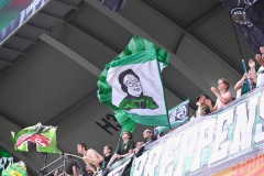 20250726 Publik under fotbollsmatchen mellan GAIS och Halmstads BK i Allsvenskan den 16 juli 2025 på Gamla Ullevi i Göteborg.