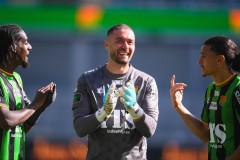 20250726 GAIS Mergim Krasniqi under fotbollsmatchen mellan GAIS och Halmstads BK i Allsvenskan den 16 juli 2025 på Gamla Ullevi i Göteborg.