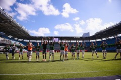 20250726 GAIS under fotbollsmatchen mellan GAIS och Halmstads BK i Allsvenskan den 16 juli 2025 på Gamla Ullevi i Göteborg.