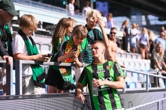 20250726 GAIS Lucas Hedlund under fotbollsmatchen mellan GAIS och Halmstads BK i Allsvenskan den 16 juli 2025 på Gamla Ullevi i Göteborg.