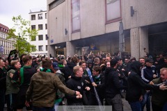 20240707 GAIS supportrar inför fotbollsmatchen i Allsvenskan mellan GAIS och Hammarby IF den 7 Juli 2024 på Gamla Ullevi i Göteborg.