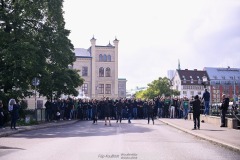 20240707 GAIS supportrar inför fotbollsmatchen i Allsvenskan mellan GAIS och Hammarby IF den 7 Juli 2024 på Gamla Ullevi i Göteborg.