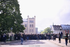 20240707 GAIS supportrar inför fotbollsmatchen i Allsvenskan mellan GAIS och Hammarby IF den 7 Juli 2024 på Gamla Ullevi i Göteborg.