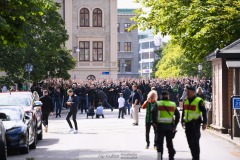 20240707 GAIS supportrar inför fotbollsmatchen i Allsvenskan mellan GAIS och Hammarby IF den 7 Juli 2024 på Gamla Ullevi i Göteborg.