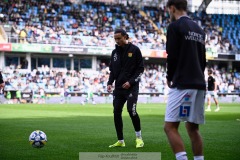 20240707 GAIS Amin Boudri under fotbollsmatchen i Allsvenskan mellan GAIS och Hammarby IF den 7 Juli 2024 på Gamla Ullevi i Göteborg.
