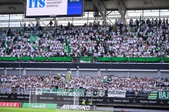 20240707 Publik under fotbollsmatchen i Allsvenskan mellan GAIS och Hammarby IF den 7 Juli 2024 på Gamla Ullevi i Göteborg.