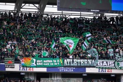 20240707 Publik under fotbollsmatchen i Allsvenskan mellan GAIS och Hammarby IF den 7 Juli 2024 på Gamla Ullevi i Göteborg.