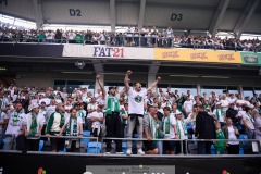 20240707 Publik under fotbollsmatchen i Allsvenskan mellan GAIS och Hammarby IF den 7 Juli 2024 på Gamla Ullevi i Göteborg.