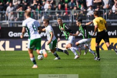 20240707 Hammarby IFs Hampus Skoglund under fotbollsmatchen i Allsvenskan mellan GAIS och Hammarby IF den 7 Juli 2024 på Gamla Ullevi i Göteborg.