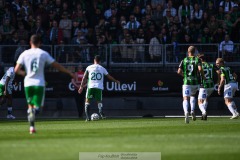 20240707 Hammarby IFs Nahir Besara under fotbollsmatchen i Allsvenskan mellan GAIS och Hammarby IF den 7 Juli 2024 på Gamla Ullevi i Göteborg.