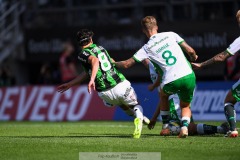 20240707 GAIS William Milovanovic under fotbollsmatchen i Allsvenskan mellan GAIS och Hammarby IF den 7 Juli 2024 på Gamla Ullevi i Göteborg.