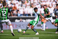 20240707 Hammarby IFs Tesfaldet Tekie under fotbollsmatchen i Allsvenskan mellan GAIS och Hammarby IF den 7 Juli 2024 på Gamla Ullevi i Göteborg.