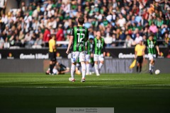 20240707 GAIS Robin Frej under fotbollsmatchen i Allsvenskan mellan GAIS och Hammarby IF den 7 Juli 2024 på Gamla Ullevi i Göteborg.