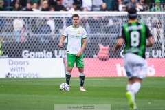 20240707 Hammarby IFs Pavle Vagić under fotbollsmatchen i Allsvenskan mellan GAIS och Hammarby IF den 7 Juli 2024 på Gamla Ullevi i Göteborg.