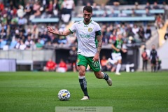 20240707 Hammarby IFs Nahir Besara under fotbollsmatchen i Allsvenskan mellan GAIS och Hammarby IF den 7 Juli 2024 på Gamla Ullevi i Göteborg.