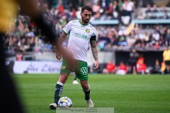 20240707 Hammarby IFs Nahir Besara under fotbollsmatchen i Allsvenskan mellan GAIS och Hammarby IF den 7 Juli 2024 på Gamla Ullevi i Göteborg.