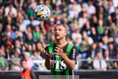 20240707 GAIS Gustav Lundgren under fotbollsmatchen i Allsvenskan mellan GAIS och Hammarby IF den 7 Juli 2024 på Gamla Ullevi i Göteborg.