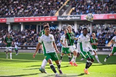 20240707 Hammarby IFs Jusef Erabi under fotbollsmatchen i Allsvenskan mellan GAIS och Hammarby IF den 7 Juli 2024 på Gamla Ullevi i Göteborg.